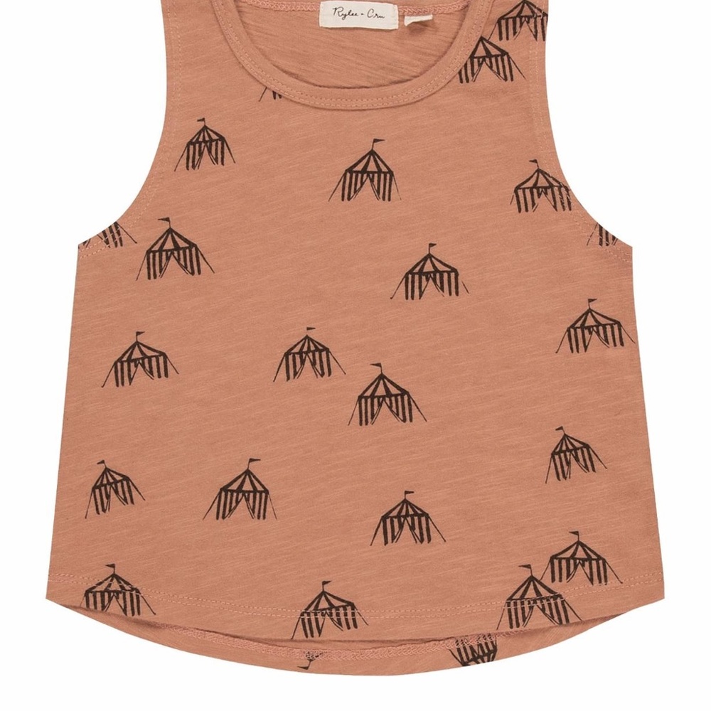 Rylee + Cru circus tent tank top, 12-18 months